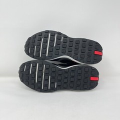 Nike Waffle One Flat Pewter Siren Red Athletic Shoe DC0481-006 Youth Size US 4.5