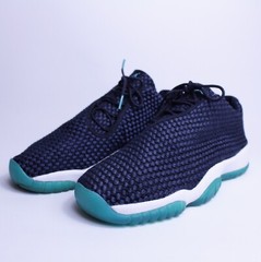 Nike Air Jordan Future Low GG Black Retro Teal RARE size 9.5Y $60