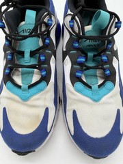 Nike Air Max 270 React SE Oracle Blue Aqua 2020 Size 6 Youth Athletic Shoes