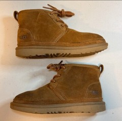 UGG Neumel II Chestnut Brown Chukka Boots Shoes 1017320K Boys Girls Unisex Kid 2