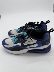 Nike Air Max 270 React SE Oracle Blue Aqua 2020 Size 6 Youth Athletic Shoes