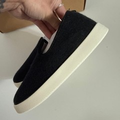 Allbirds Smallbirds BK Wool Lounger Natural Black Blizzard Kids T12 AB00DMT120