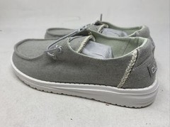 Hey Dude Wendy Chambray Braid Gray Youth 4 (pc905)