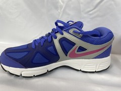 NIKE AIR MAX RUNLITE4(GRADE SCHOOL) SNEAKERS PURPLE PINK SILVER SIZE 6Y