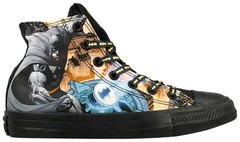 Converse X DC Youth Chuck Taylor Batman Hi Black/Dolphin