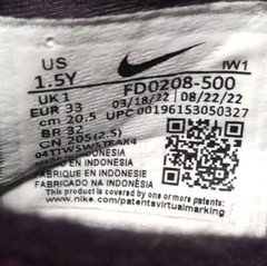 NIKE LEBRON XX SE (PS) *YOUNG HEIRS* VIVID PURPLE FD0208-500 SIZE 1.5Y