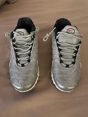 Nike Air max Plus Silver Bullets 2017 Metallic Silver Varsity Red White Black