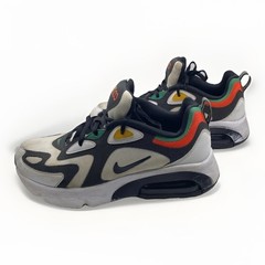 Nike Air Max 200 GS “White/Black/Red/Yellow” Youth Shoes – Sz 5.5Y (AT5627-100)
