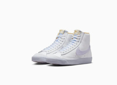 Nike Blazer Mid 77 Easter White Purple FJ4644-100 GS SIZE 6Y=Women’s 7.5 NEW