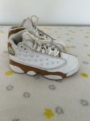 Nike Air Jordan 13 Retro Wheat White PS Kids Size 12c Shoes (2023) DJ3005-171
