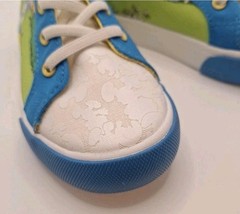 The Smurfs Character Hightop Canvas Sneaker Zipper Slip In Kids Shoes Size 11