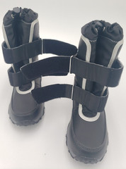 Lands‘ End Snow Flurry Insulated Boot Black Youth US 2 M Style 525909