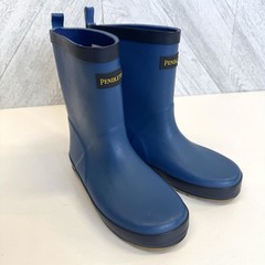 Pendleton Rubber Rain Boots Waterproof Pull On Blue Kids Size US 1 Unisex
