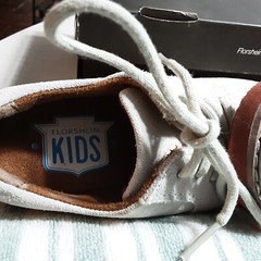 Florsheim Kids size 12 Suede Lace Up Oxfords
