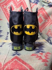 Batman Western Chief Children’s Rain Boots Galoshes with Cape Size 13 NEW