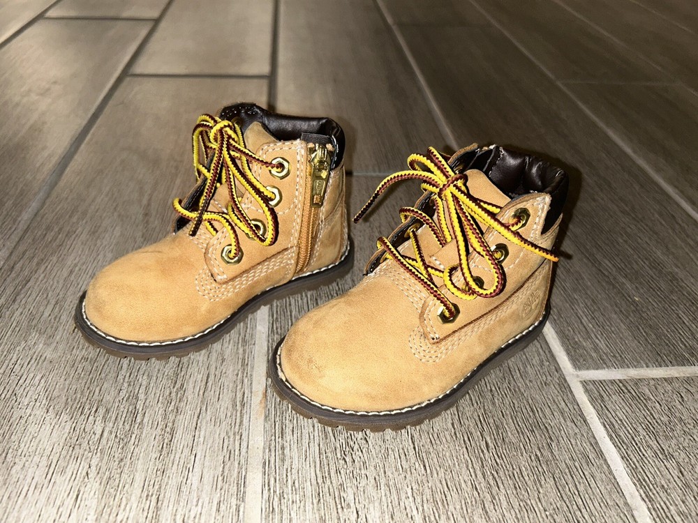 Toddler’s Timberland. Premium Boot Wheat Size 5US