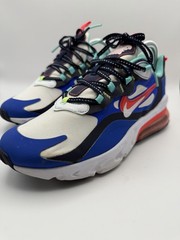 Nike Air Max 270 React Youth’s Size 7Y Blue Multi-Color Running Shoes Sneakers