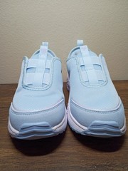 Justice GMG JUS Slip-On Sneaker Mesh Blue/White Unisex Kids US 3