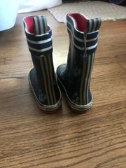 CatiMini Unisex Blue Rubber Boots size EU 25/26