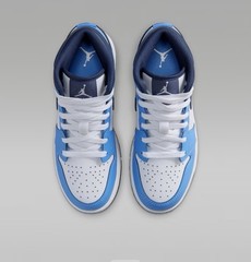 Air Jordan 1 Mid GS University Blue/White – Midnight Navy Size 7y