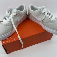 Nike SB Check Canvas (GS) Light Bone/White Sneaker Size 5.5 Youth 905373-002 NIB