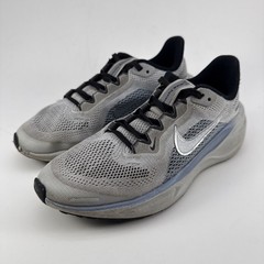 Nike Pegasus 41 Running Shoe Sneakers Gray Youth size US 3.5 Air Zoom