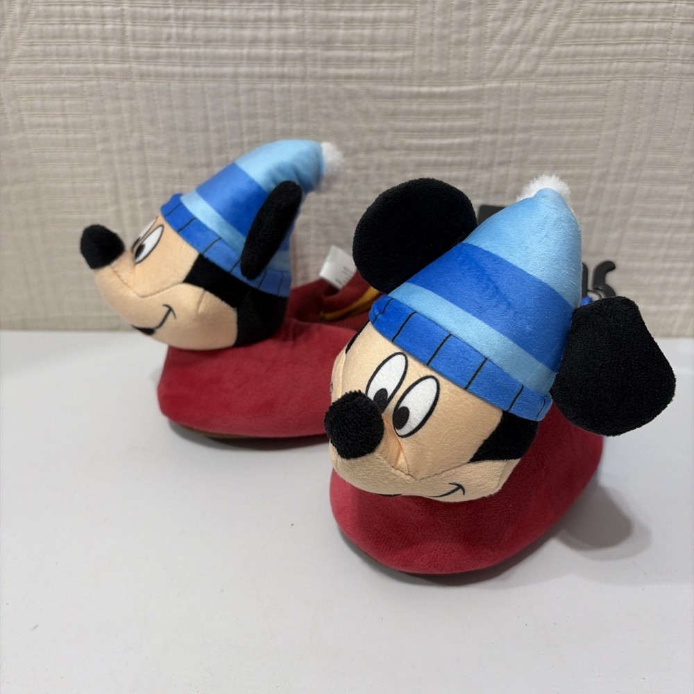 Disney Junior Mickey Mouse Toddler SIZE 9-10 Sock Top Slipper Slip Resistant