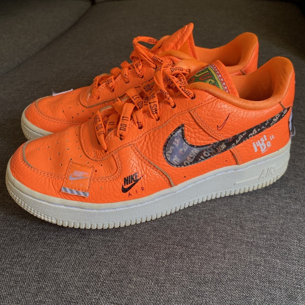 Nike Air Force 1 07 Prm Jdi Air Force Premium Orange 28C HGb60 Youth size 4.5