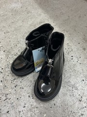 art class – Kids‘ Myra Chelsea Boots – Size 5T, Black Sparkle FAST SHIPPING