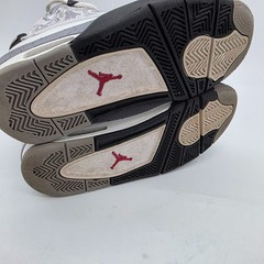 Size 4 (GS) – Jordan Dub Zero Mid White Cement Basketball Shoes Boys 4Y