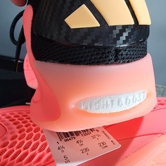 NIB adidas A.E. 1 Low Anthony Edwards Kids Youth sz 5 Basketball Shoe Pink/Black