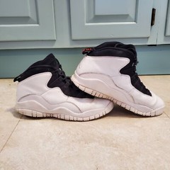 Nike Air Jordan 10 X Retro ‘I’m Back’ Size 7Y 310806 104 – Black White Shoes