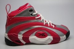 Reebok Shaqnosis OG Grade School Silver/Pink/White V53880 Big Kids Sz 4.5