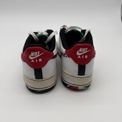 Nike Air Force 1 sz 6.5Y Low White Hyper Crayon blue black red