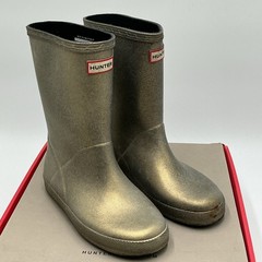 Hunter First Classic Nebula KFT5089NEB Kids US 13M Gold Rain Boots Ebay3415