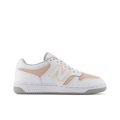 New Balance 480 Grade School Kids White Pink Shoes Basketball Retro GSB480VP