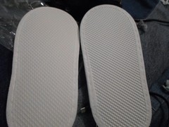 Size 1 slippers-white teddy bears-one size fits most- China
