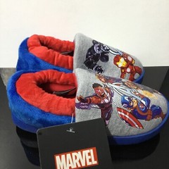 Marvel Super Hero Adventures Avengers Kids Slip On Slippers Size US 8 / EU 25
