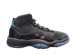Nike Air Jordan 11 Retro GS Gamma Blue Black Kids Size 4.5Y/Womens 6 378038-047