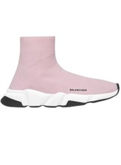 BALENCIAGA SPEED TRAINER RECYCLED KNIT PINK TODDLER SZ 25-26