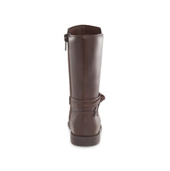 Stride Rite Unisex Kids SR JESS Boot BROWN,Size 7M, Casual, Zipper,Superior Grip