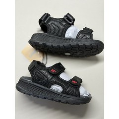 NEW! Thereabouts Lil Gulf 9M Black Sandals For Kids