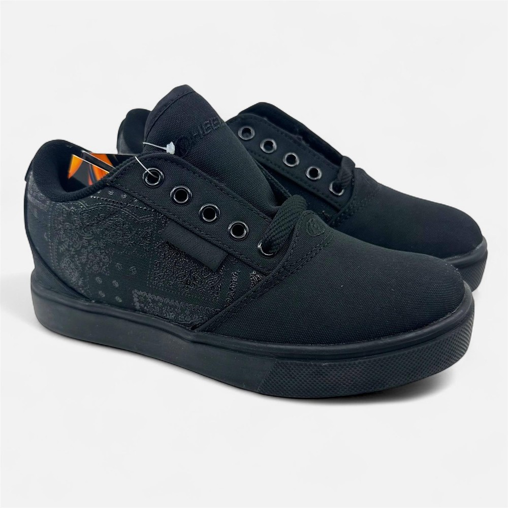Heelys Pro 20 Prints Black Kids No Wheels Athletic Sneaker