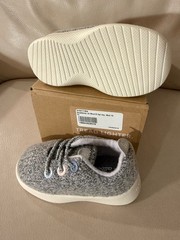 Allbirds Smallbirds Dapple Grey Wool Runner Little Kid Shoes T5