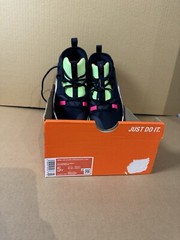 NIKE AIR ZOOM CROSSOVER 2 Basketball Dark Obsidian Lime Pink Size 5Y FB2689-400