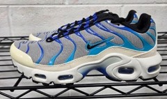 Grade School Nike Air Max Plus Lt Smoke Grey/Black (CD0609 019) – 6