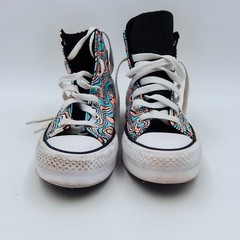 Converse Chuck Taylor All Star Platform Lift Color Swirl High Top Sneakers 4.5