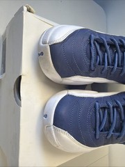 Size 7Y – Air Jordan 12 ‘Indigo’ Retro SE (GS) DB5595 404 Stone Blue/Legend Blue