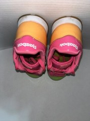 Reebok Junior Classic Leather Dessert Pack Shoe Size 7 BS7244 Pink Green Orange