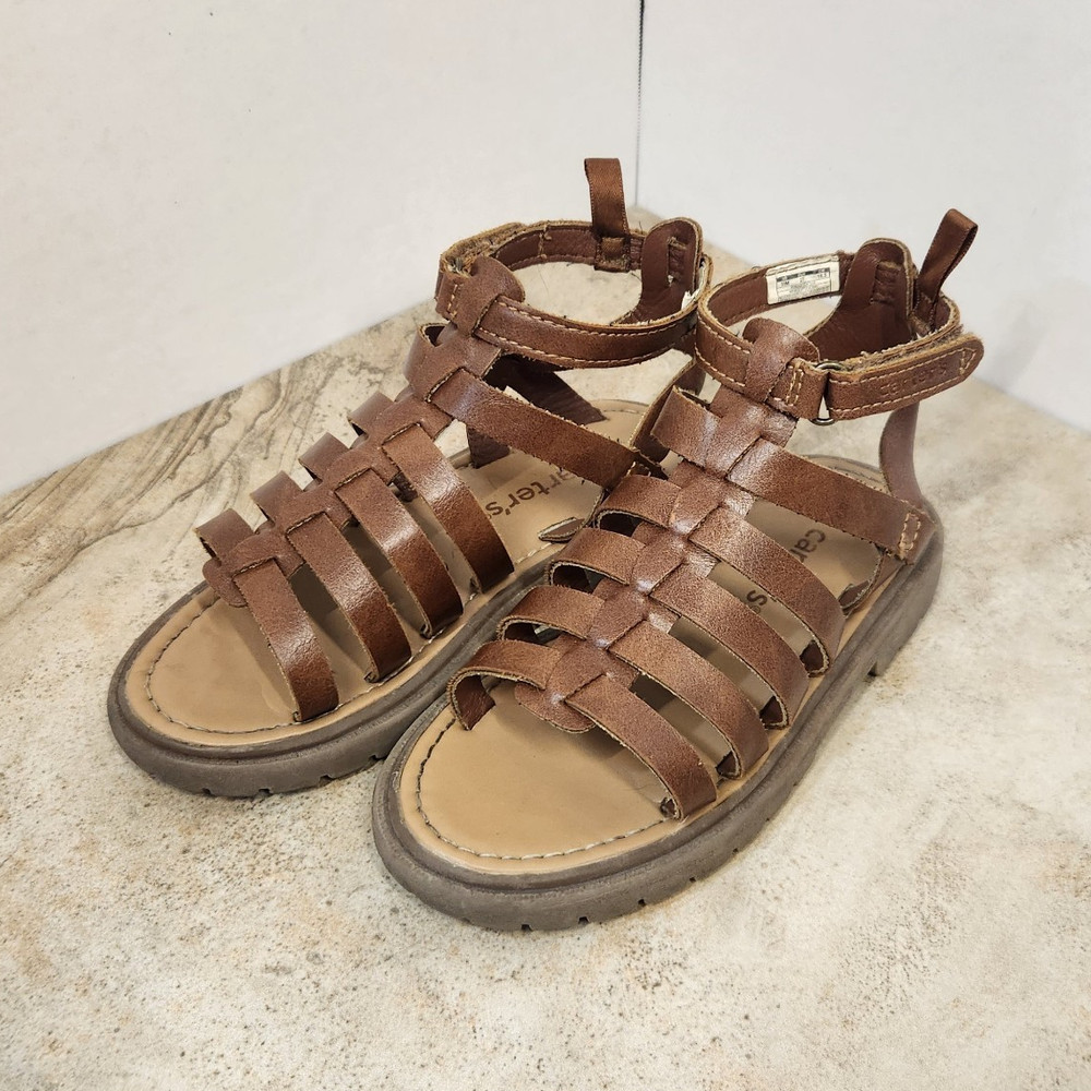 Carter’s Brown Gladiator Sandals Kids US 10M EUR 27